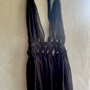 ASOS Black Swim Pook Beach Coverup Never Worn